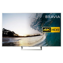 Sony Bravia 55XE8577 LED HDR 4K Ultra HD Smart Android TV, 55 with Freeview HD & Youview, Silver